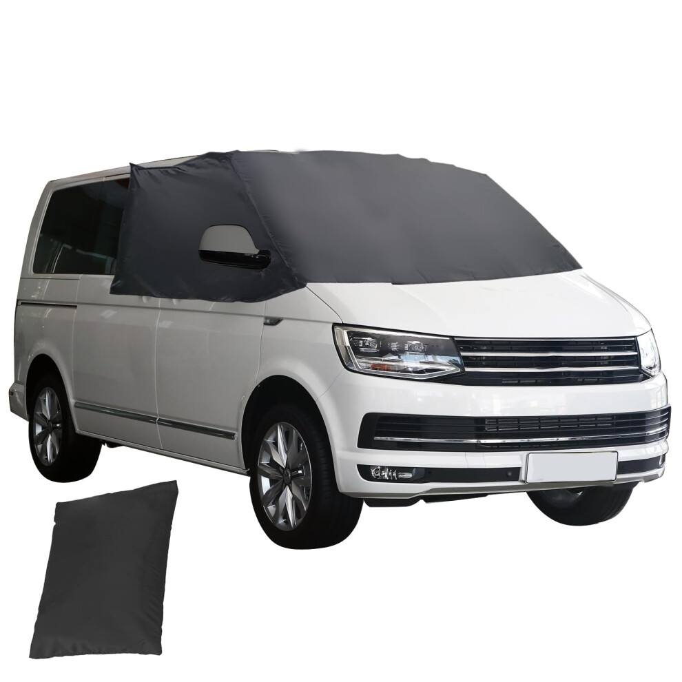 Vw Transporter 2003-2015 600D Blackout Front Windshield Cover Waterproof Dustproof Anti-Uv 5051226550980