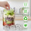 TranRantic 4 Pack Fermentation Weights, 7cm Glass Fermenting Weights for Wide Mouth Fermentation Jar 4