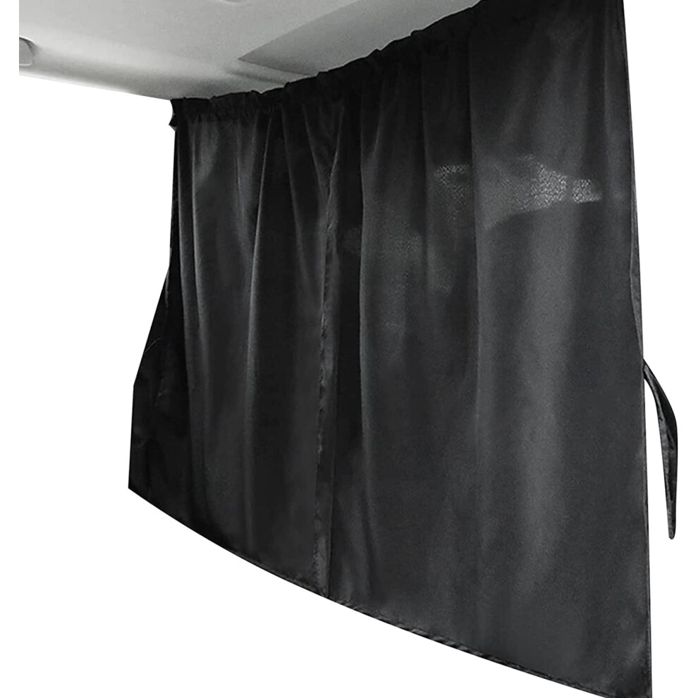 Photos - Blinds Car Divider Privacy Curtain, 190 * 120cm Large Auto Sun Shade Cover Black Front Rear Seat Divider Curtain Side Window Sun Sh