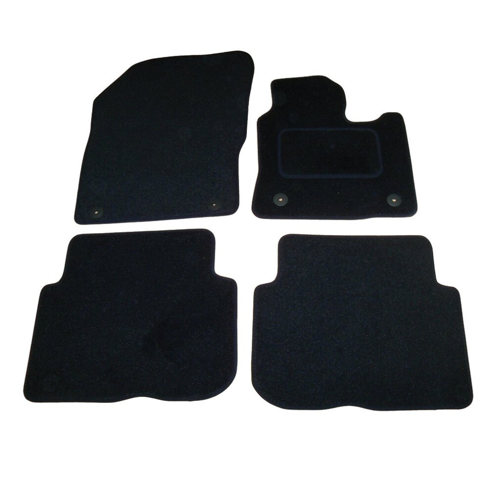 Sakura Car Mats For Vw Touran Fits Models 2010 Onwards - Black 5051226552427