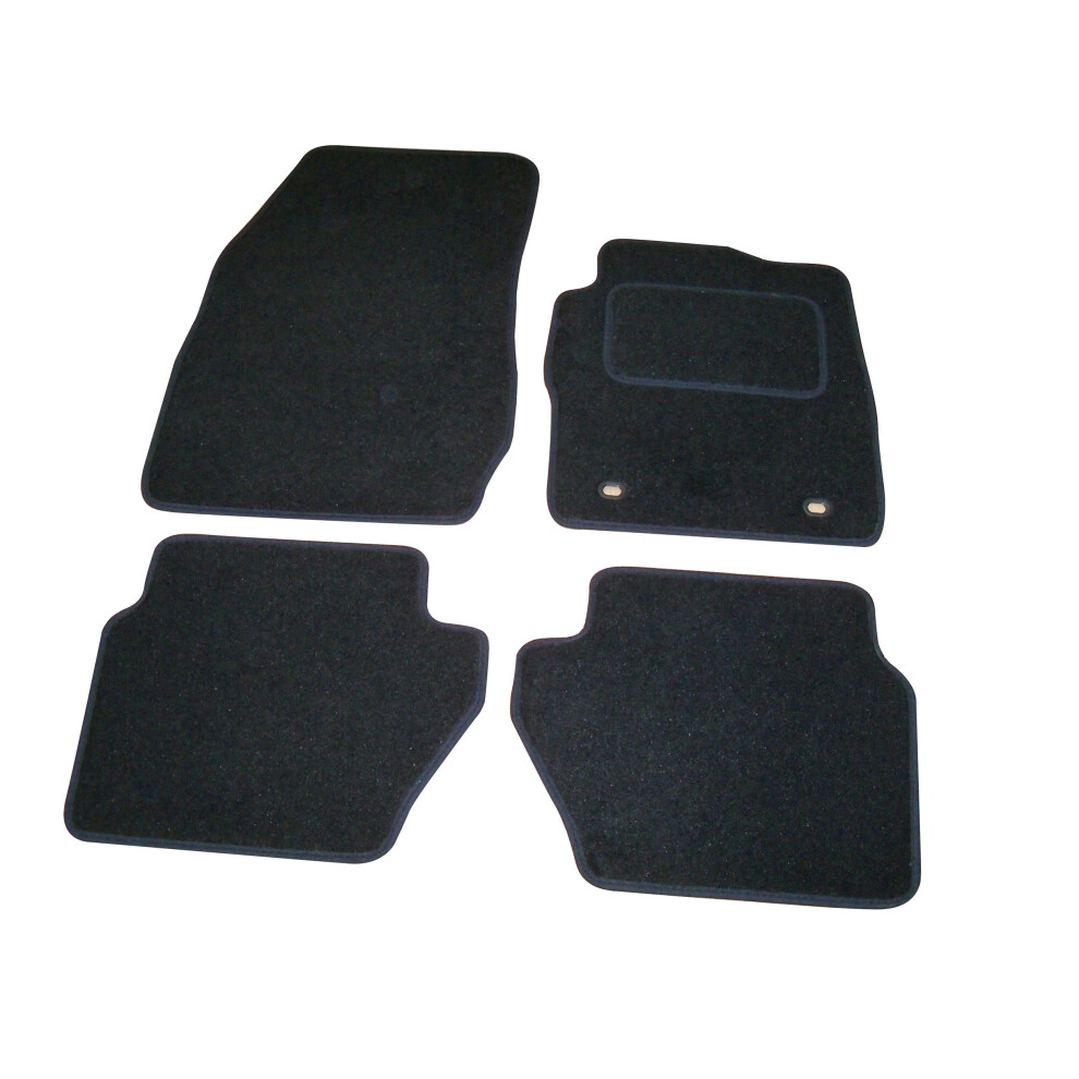 Sakura Car Mats For Ford Fiesta Mk7 Fits 2009 To 2011 Models - Black 5051226552373