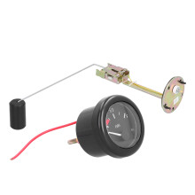 Bränslenivåmätare för marin och fordonsbruk, LED-indikator realtidsövervakning av oljenivå med visare, flytande bränslenivåmätare