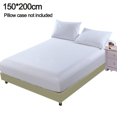 Βαμβακερό σεντόνι με λάστιχο από περκάλι, queen size, με βαθιά τσέπη