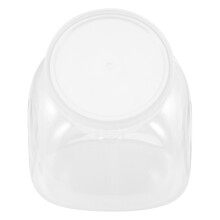 Clear Plastic Candy Jar with Lid, 1500 ml