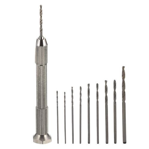 Precision Hand Drill with Bits for Jewelry Making