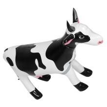 Decoración inflable de vaca de PVC con temática de granja para exteriores