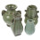 4-Piece Ceramic Mini Vase Set for Home Decor 1