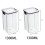 Japanese Style Acrylic Storage Jar 700ml 1