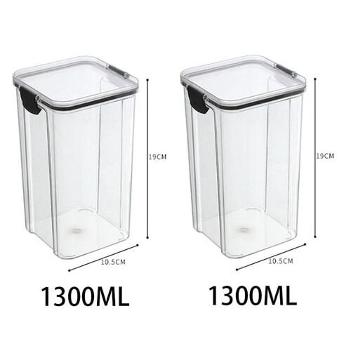 Japanese Style Acrylic Storage Jar 700ml
