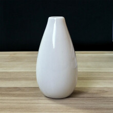 Ceramic Flower Vase – Green Desktop Ornament