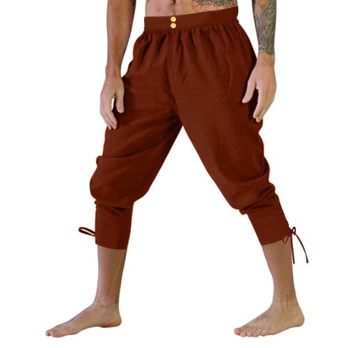 Rote Herren-Chino-Freizeithose