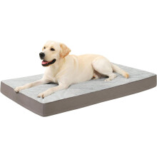 Orthopedic Dog Bed 35 x 22 in Waterproof Removable Cover