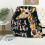Giraffe Flannel Throw Blanket White 1