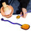 Glass Dessert Spoon – Ergonomic Stirring Spoon, 6.3 in, 1