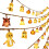 Halloween kurpitsa valosarja noidanhatulla, 10/20/40LED 1