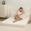 MeMoreCool Folding Mattress Double, Corduroy Fold Out Sofa Bed, Grey 5