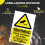 5x Warning These Premises are under 24 Hour CCTV Surveillance Rigid Pl 4