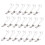 20-Pack Stainless Steel Utility Clips with Hook 4