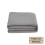 Fleece Throw Blanket Gray 50x60 inch 300GSM 5