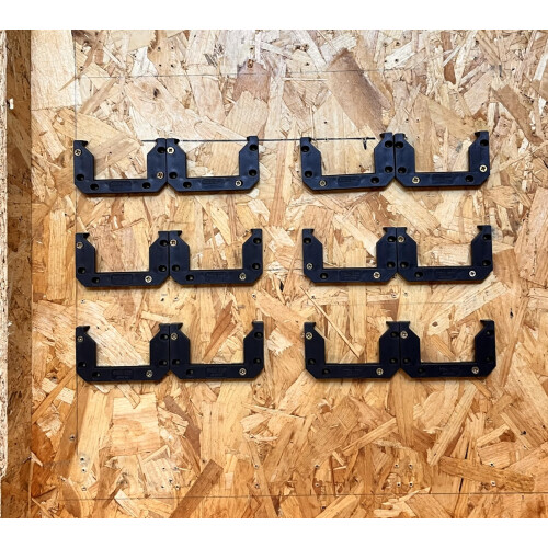 StealthMounts Packout Cleat Mount Cleats– Compatible with Packout Boxes – Wall & Undershelf Mounting Brackets for Tool Storage 1