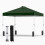 3 x 3 m grüner Pop-Up-Pavillon mit Sandsäcken und Heringen 1