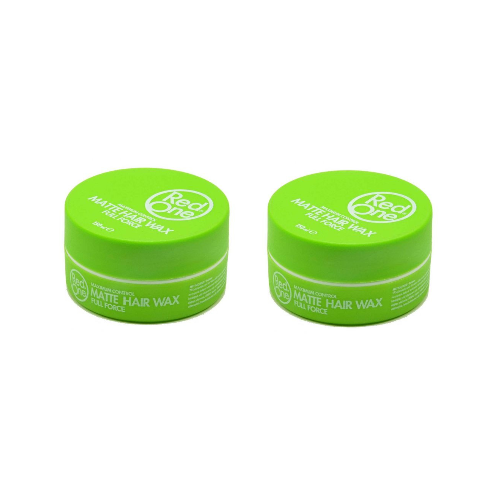 Redone Green Matte Hair Wax Full Force 150Ml X2