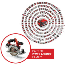 Einhell Cordless Circular Saw 18V Power XChange 150mm Rotary Wood Saw
