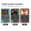 (Blue) Video Game Console Portable Game Console Retro Game Console Built-in 500 Games 4
