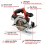 Einhell Einhell Cordless Circular Saw 150mm 18V PXC Without Battery 3