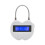 Reise Elektronische Timer LCD Display Zeit Schloss USB-Weiß 1