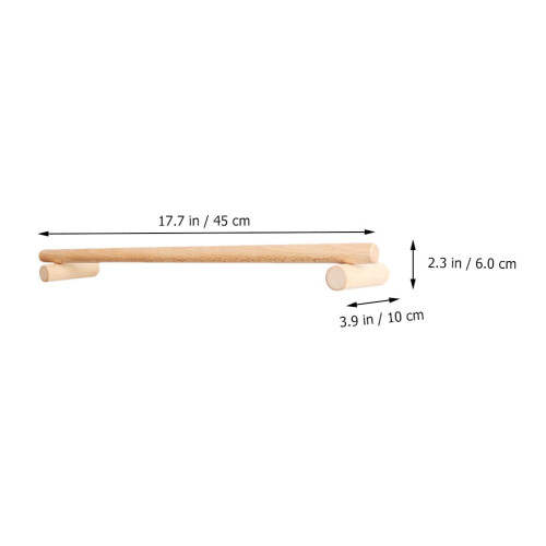 Houten handdoekrek 45 cm