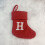 Woolen Letter Stocking Ornament, 18x15cm Festive Tree Decor 1