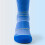 1 Pair Stretchable Athletic Sock Cotton Texture-dark blue 2XL 4