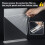 Flow fire A4 Acrylic Sign Holder, 6 Pack, T-Shaped Table Menu Display Stand 2