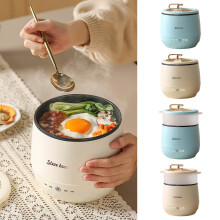 Mini Cooker 1.8L 350W Steamer Rice Soup Hot Pot