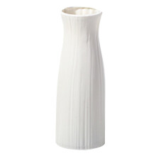 Shatterproof Milky White Vase Imitation Ceramic 1 Pc