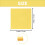 KIFZM 1920 Sheets 3x3 Inches Bright Sticky Notes,8 Brilliant Colors Assorted Removable Self-Stick Notes,80 Sheets/Pad 3