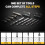 TOLESA 35 PCS Drill Bit Set, Includes Titanium Twist Drill Bits, Masonry Drill Bits, Wood Drill Bits, Nut Drivers, Countersink & More in Storage Case 2