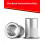 YOOPIN M8 Rivet Nuts, 60PCS Threaded Insert Nutserts, Stainless Steel Rivnut, Sliver Rivet Nut, Flat Head Threaded Rivet Nuts for Metal Sheets 1