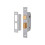 Yale Yale 2 Lever Mortice Basic Security, Polished Chrome, 2.5 Inch/64 mm 2