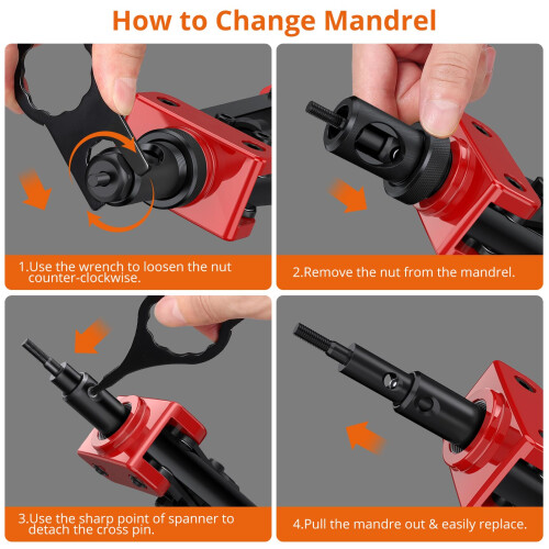 Proster Rivet Nut Tool 14  Rivet Nut Pliers Set Heavy Duty Rivnut Tool 2