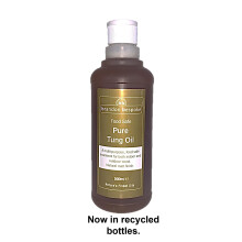 Pure Tung Oil Food Safe | Ideal for Wood, Slate and Stone | Natural Matt Finish | Brandon Bespoke (500ml)