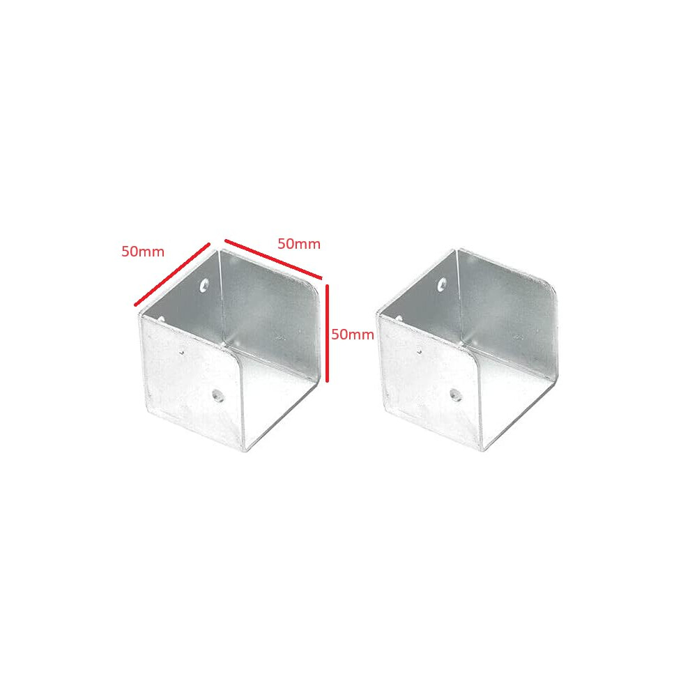Just Accessories Heavy Duty Bed Brackets Fittings Connectors Centre Support Cubes Hook Hinge Set (2 Centre Support Cubes Only) 5051226994197