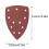 40 Pieces Sanding Pads, 11 Hole Sanding Sheets Hook and Loop 8Pcs Each Assorted 40/60/80/120/180 Grits 2