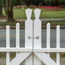 2PCS Hook and Eye Latch 4 Inch Silver Stainless Steel Gate Latch- Ideal for Door Locks Without Drilling Garden Gates Over Door Sheds Bathrooms