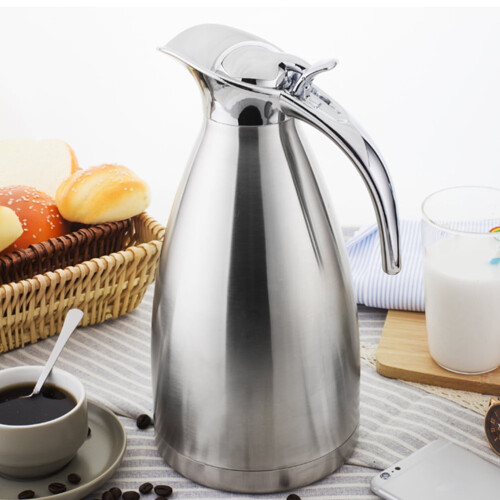 Stainless Steel Thermal Jug 2L Silver