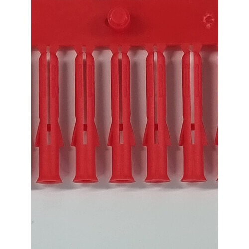 Greened House Wall Plug (96 Pack) Red 5.5 x 34mm Universal Screw Fixing 1