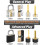 Eventronic 38+4 Piece Lock Picking Set, [2023 Upgrade Version] Lock Pick Tool Kit with 4 Transparent Training Locks for Lockpicking 4