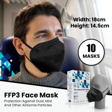 The Adventure Face Mask FFP3 Face Masks with Ear Loops Safety Mask 5 L