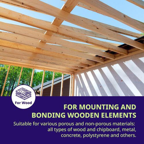 POINT Polyurethane Wood Glue D4 PU [750g] – Extra Strong Waterproof Polyurethane 1